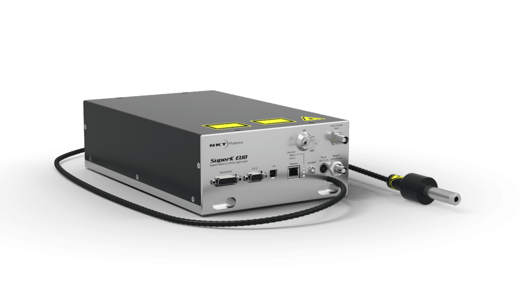 SuperK EVO broadband laser from NKT Photonics.