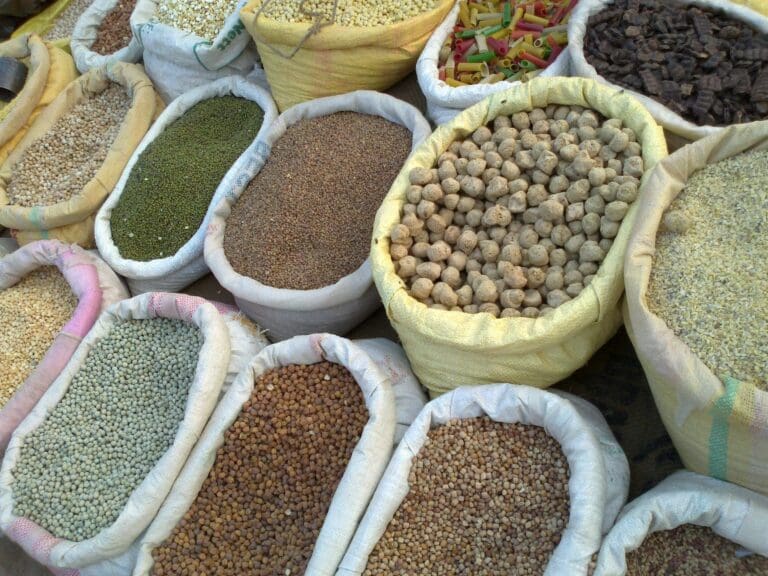 NIR spectroscopy for grain identification