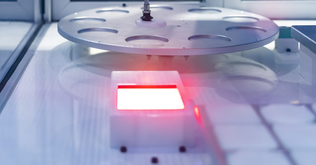 Diffuse Illumination provides great lighting for many machine vision applications